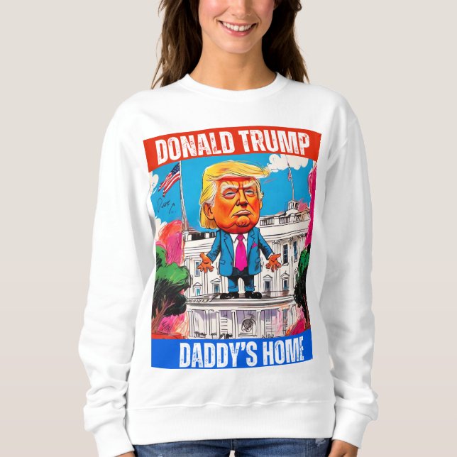 CAMISETA DONALD TRUMP - PAI HOME (Frente)