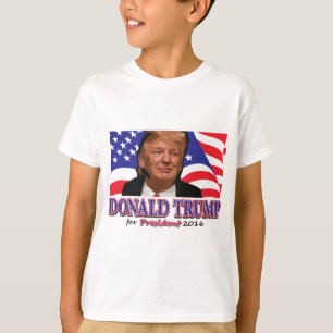 Camiseta Donald Trump para o presidente