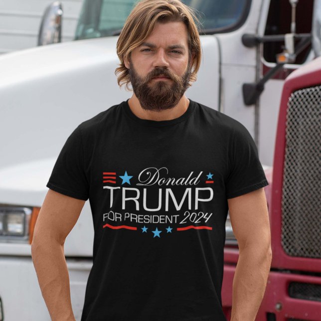 Camiseta Donald Trump Para O Presidente 2024 (Criador carregado)