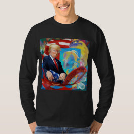 Camiseta Donald Trump Para O Presidente 2024