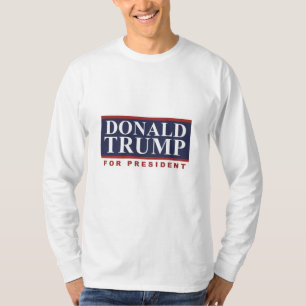 Camiseta Donald Trump para o presidente Campanha Sinal 2016