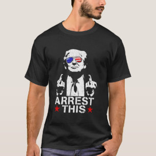 Camiseta Donald Trump Prende Os Dedos Em 2024