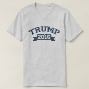 Camiseta Donald Trump Presidente 2016 Collegiate