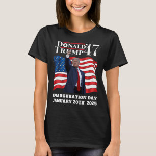 Camiseta Donald Trump Presidente Inauguração Dia 2025 Victo