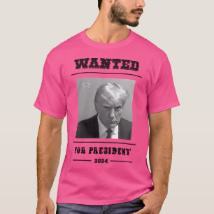 Camiseta Donald Trump Queria Mugshot 2024