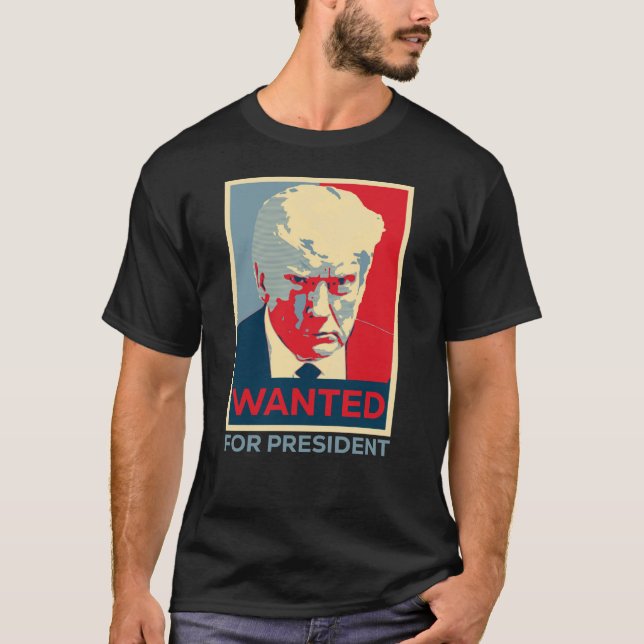 Camiseta Donald Trump Queria O Presidente Funny Trump 2024 (Frente)