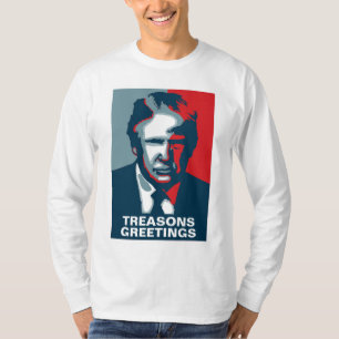 Camiseta Donald Trump Sweatshirt de Natal Feio