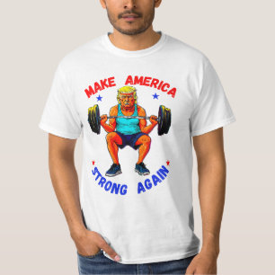 CAMISETA DONALD TRUMP - TORNE A AMÉRICA FORTE NOVAMENTE
