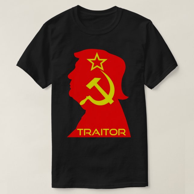 Camiseta Donald Trump - Traidor Sticker.png (Frente do Design)
