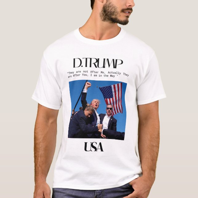 Camiseta Donald Trump TShirt (Frente)