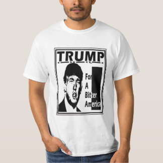 Camiseta Donald Trump: Uma América amarga