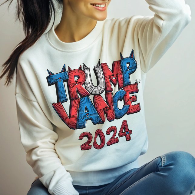 Camiseta Donald Trump Vance 2024 (Criador carregado)