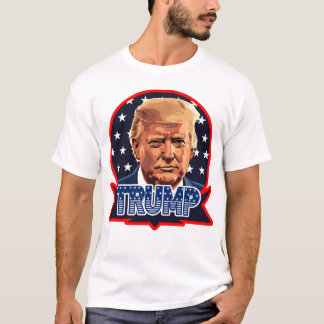 Camiseta Donald Trump vintage Eu voltei a eleição América