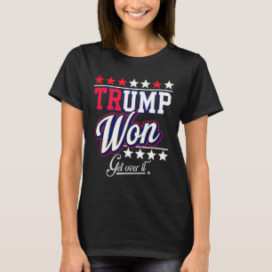 Camiseta Donald Trump Won Supera 2024 Trump Won Electi