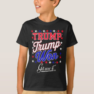 Camiseta Donald Trump Won Supera 2024 Trump Won Electi