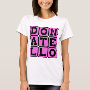 Camiseta Donatello, Artista do Renascimento
