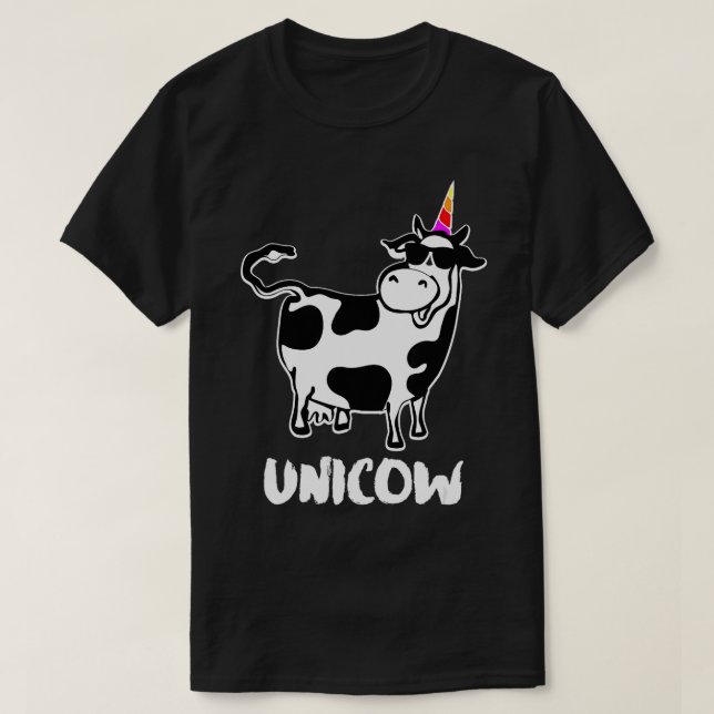 Camiseta Donativo De Vaca Farmante Engraçado De Fécula De L (Frente do Design)