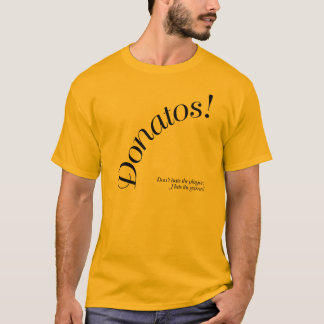 Camiseta Donatos - não deie o jogador….