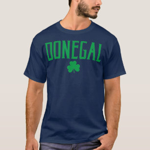 Camiseta Donegal Ireland Shamrock Vintage Text Green