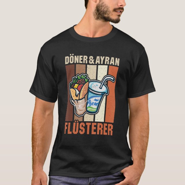 Camiseta Doner Kebab Ayran Turkish Cuisine Fastfood Dürüm (Frente)
