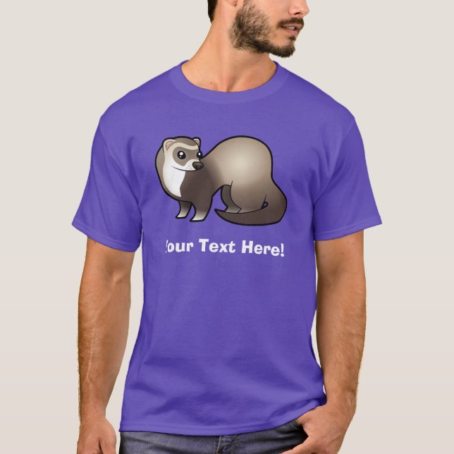 Camiseta Doninha dos desenhos animados (Frente)