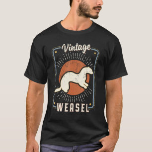 Camiseta Doninha Vintage Retro Clássico Amor Animal 1
