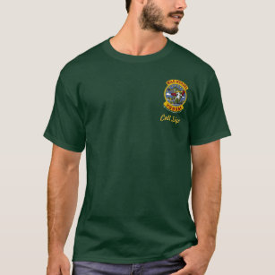 Camiseta Doninhas F-105 selvagem (camisa escura)