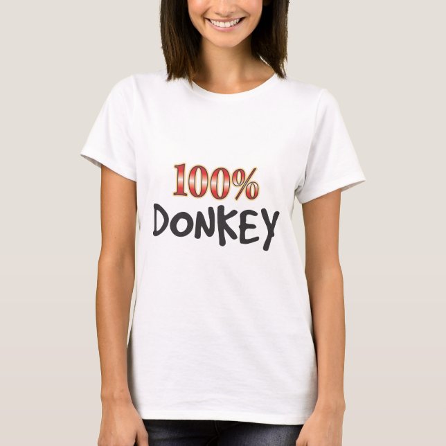 Camiseta Donkey 100% (Frente)