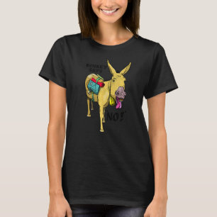 Camiseta Donkey diz que não há mamas tubnascentes