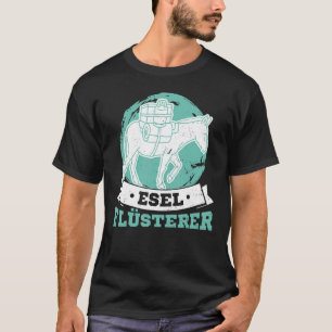 Camiseta Donkey Doméstico Espécie de Cavalo Biólogo África 