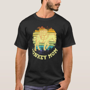 Camiseta Donkey Doméstico Espécie de Cavalo Biólogo África 