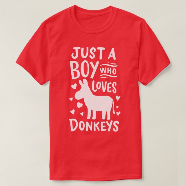 Camiseta Donkey Donkey Lover (Frente do Design)
