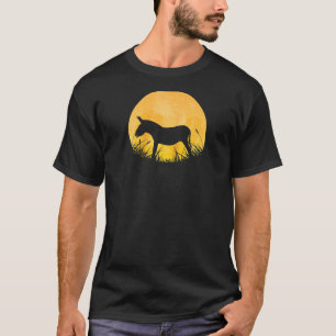 Camiseta Donkey Easy Halloween Outdoor Jackass Mule Moon Co
