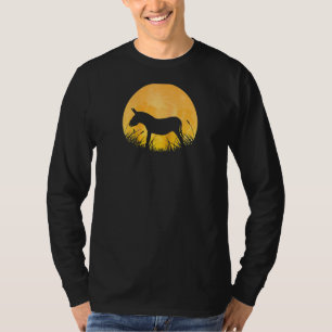 Camiseta Donkey Easy Halloween Outdoor Jackass Mule Moon Co