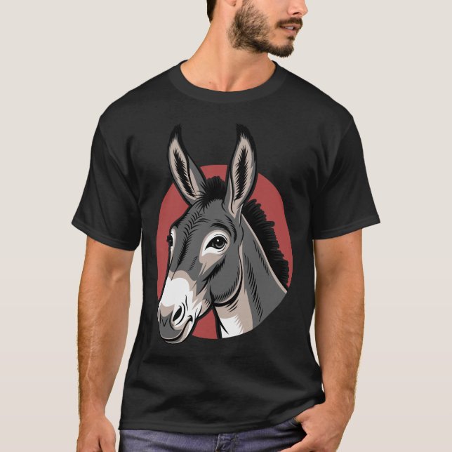 Camiseta Donkey Funny Mule (Frente)