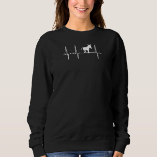 Camiseta Donkey Heartbeat Para Homens Mulheres Idiotas Mule