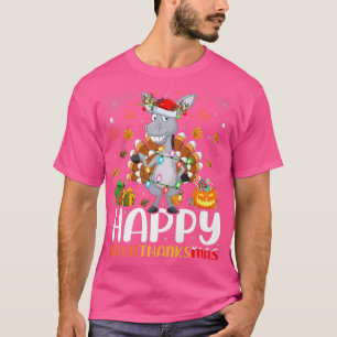 Camiseta Donkey Lover Halloween Natal Feliz HalloObrigado