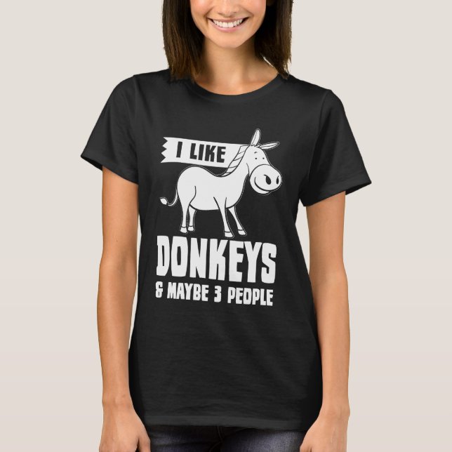 Camiseta Donkey  Mini Farmer (Frente)
