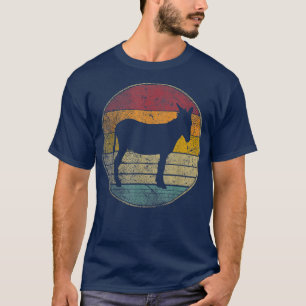 Camiseta Donkey Mule Farmer Fazenda Shirt Retro Style Vin