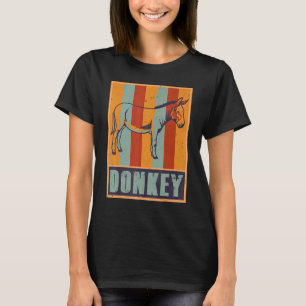 Camiseta Donkey Mule Fazenda Zookeeper Pet