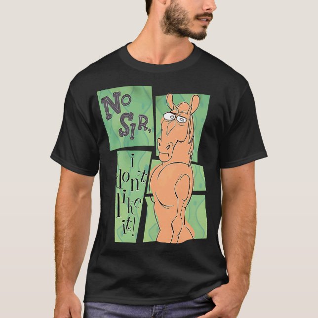 Camiseta Donkey Não Senhor Não Gosto Muito Sarcástico 3 (Frente)