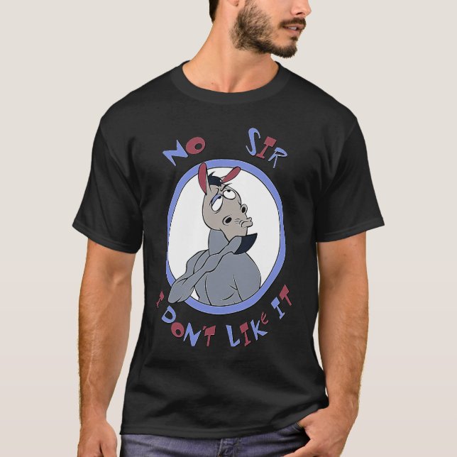 Camiseta Donkey No Sir I Don't Like It  Sarcastic   1 (Frente)