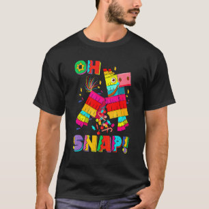 Camiseta Donkey Pinata Oh Snap Cinco de Mayo