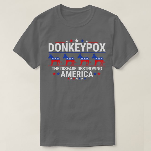 Camiseta Donkey Pox1 (Frente do Design)