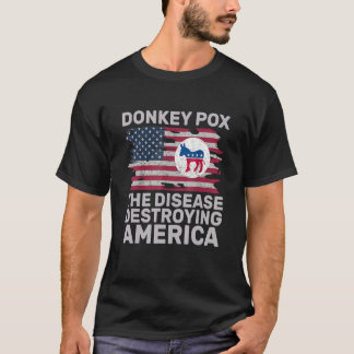 Camiseta Donkey Pox Wonky Donkey Pox The Disease Destroying