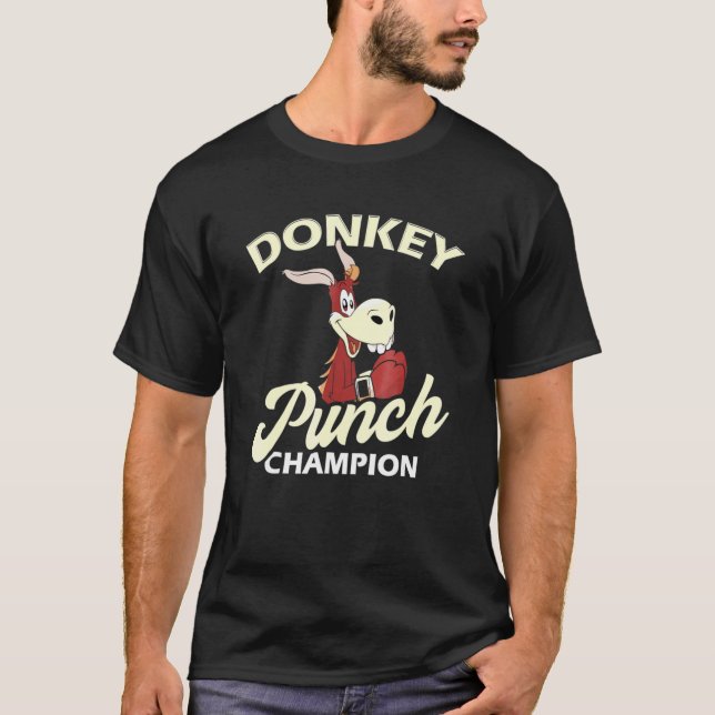 Camiseta Donkey Punch Champion legal animal Tee (Frente)