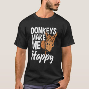 Camiseta Donkeys Me Faz Feliz Donkey