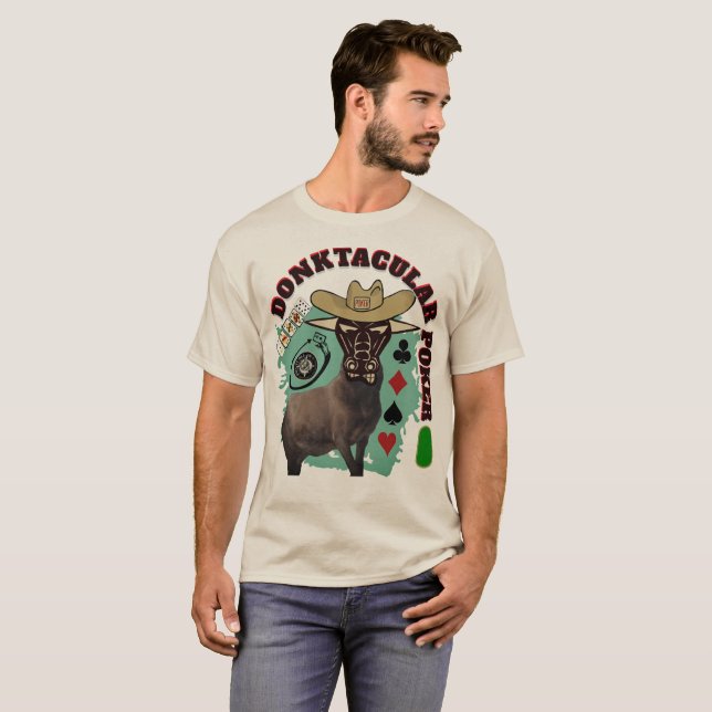 Camiseta Donktacular Poker (Frente Completa)