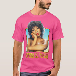 Camiseta Donna Summer Retro 70s Fan Art Design