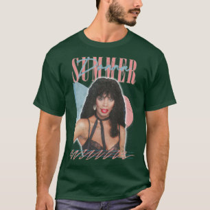 Camiseta Donna Summer Retro Style Fan Art Design